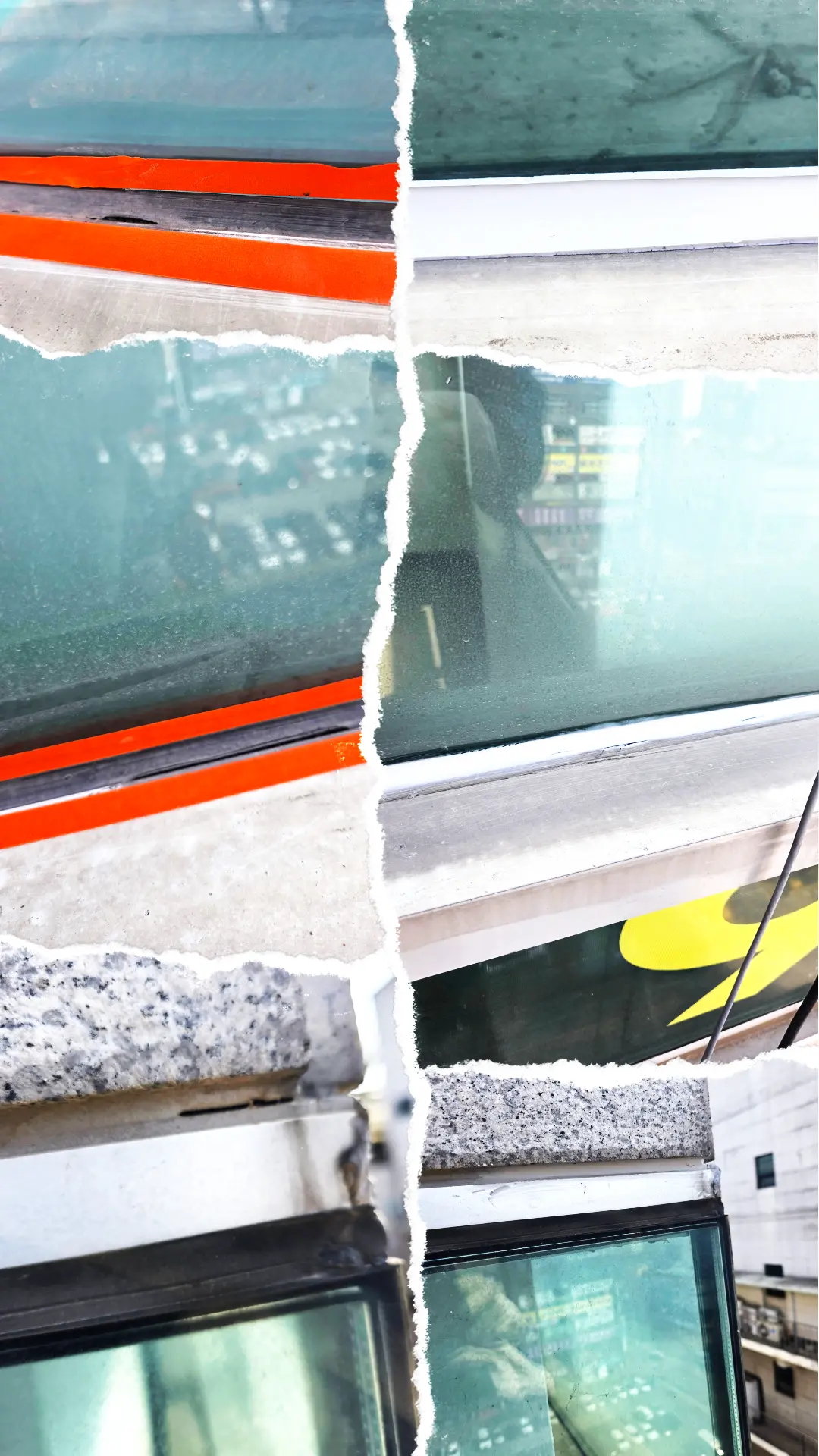 창틀 실리콘 시공 작업 사진 20