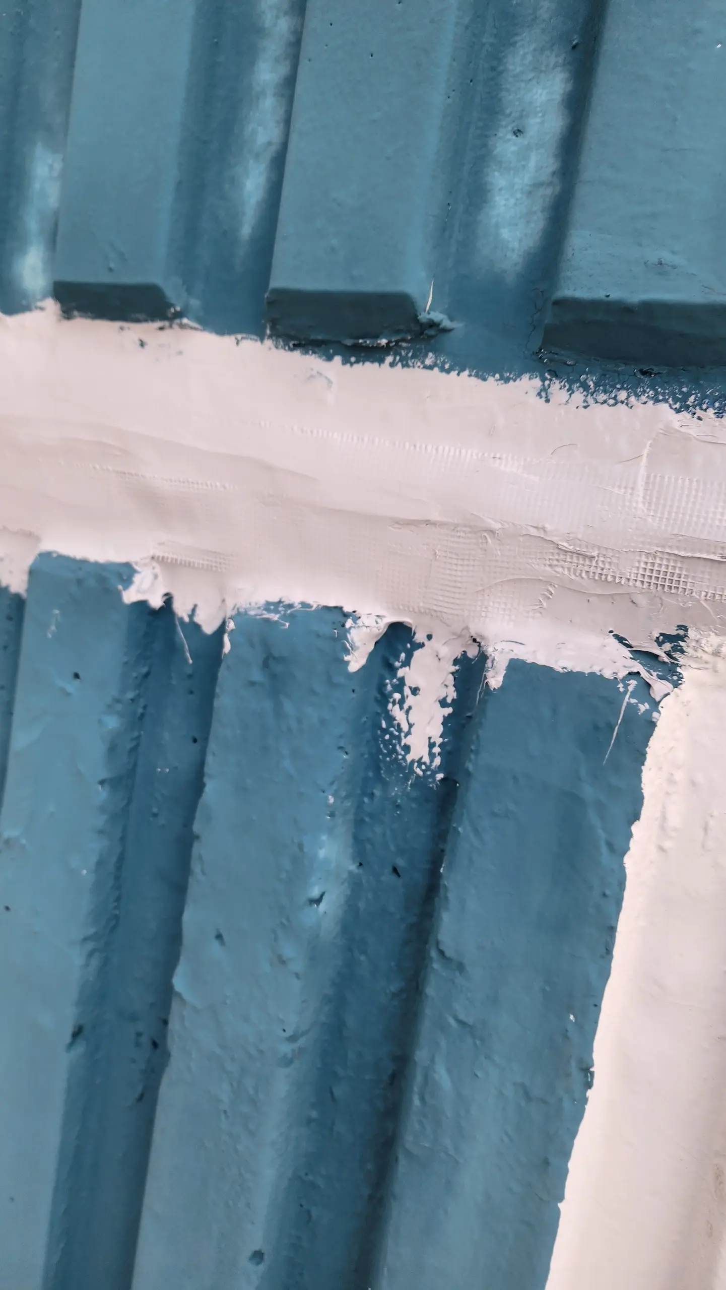 외벽 발수제 시공 작업 사진 1