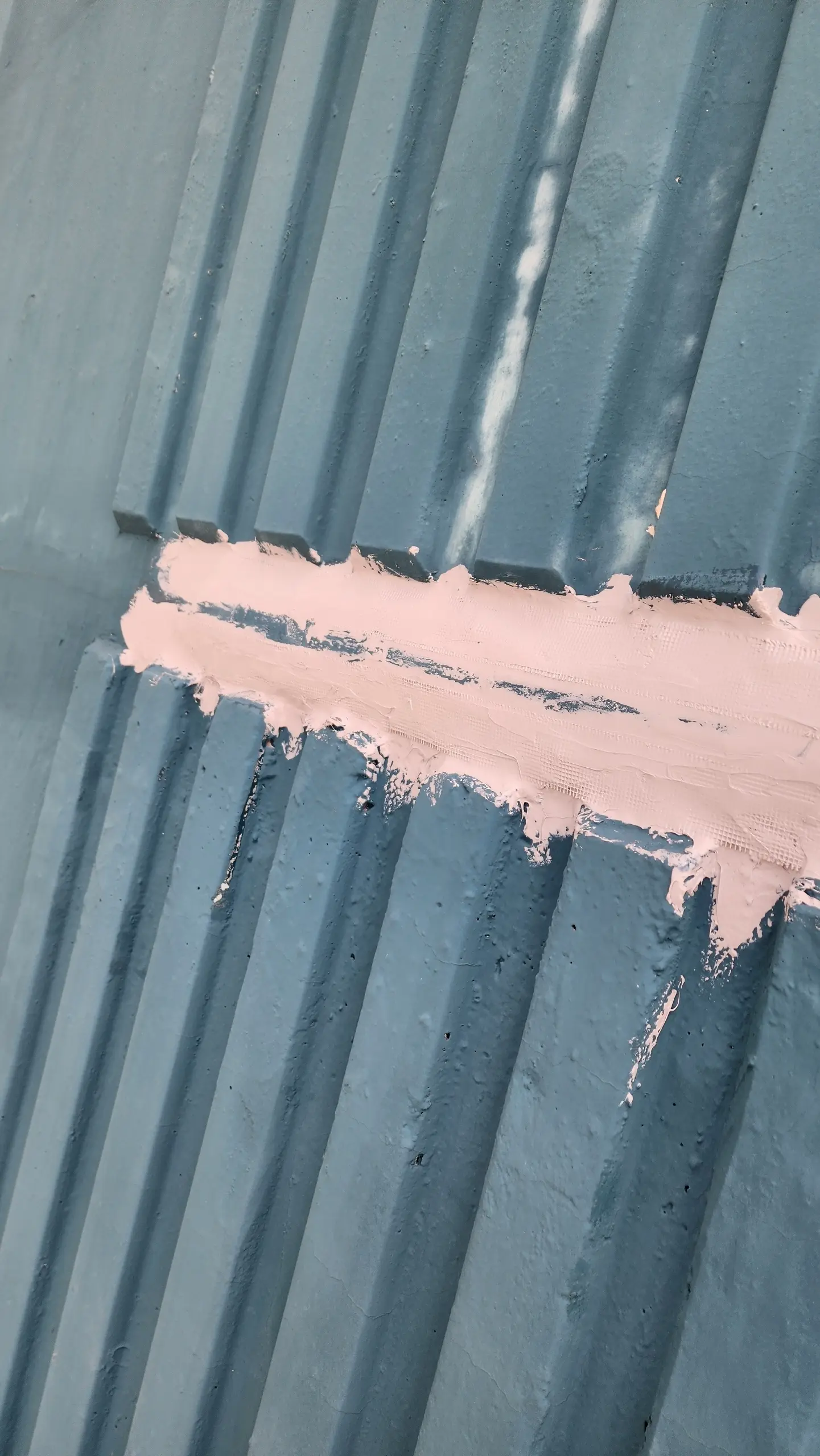 외벽 발수제 시공 작업 사진 2