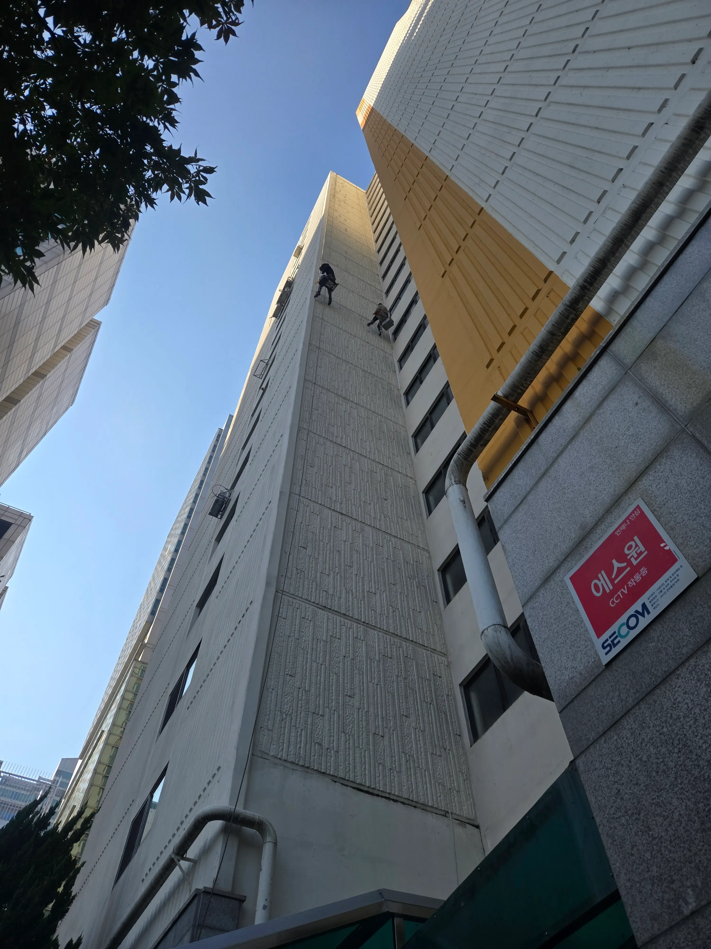 외벽 발수제 시공 작업 사진 4