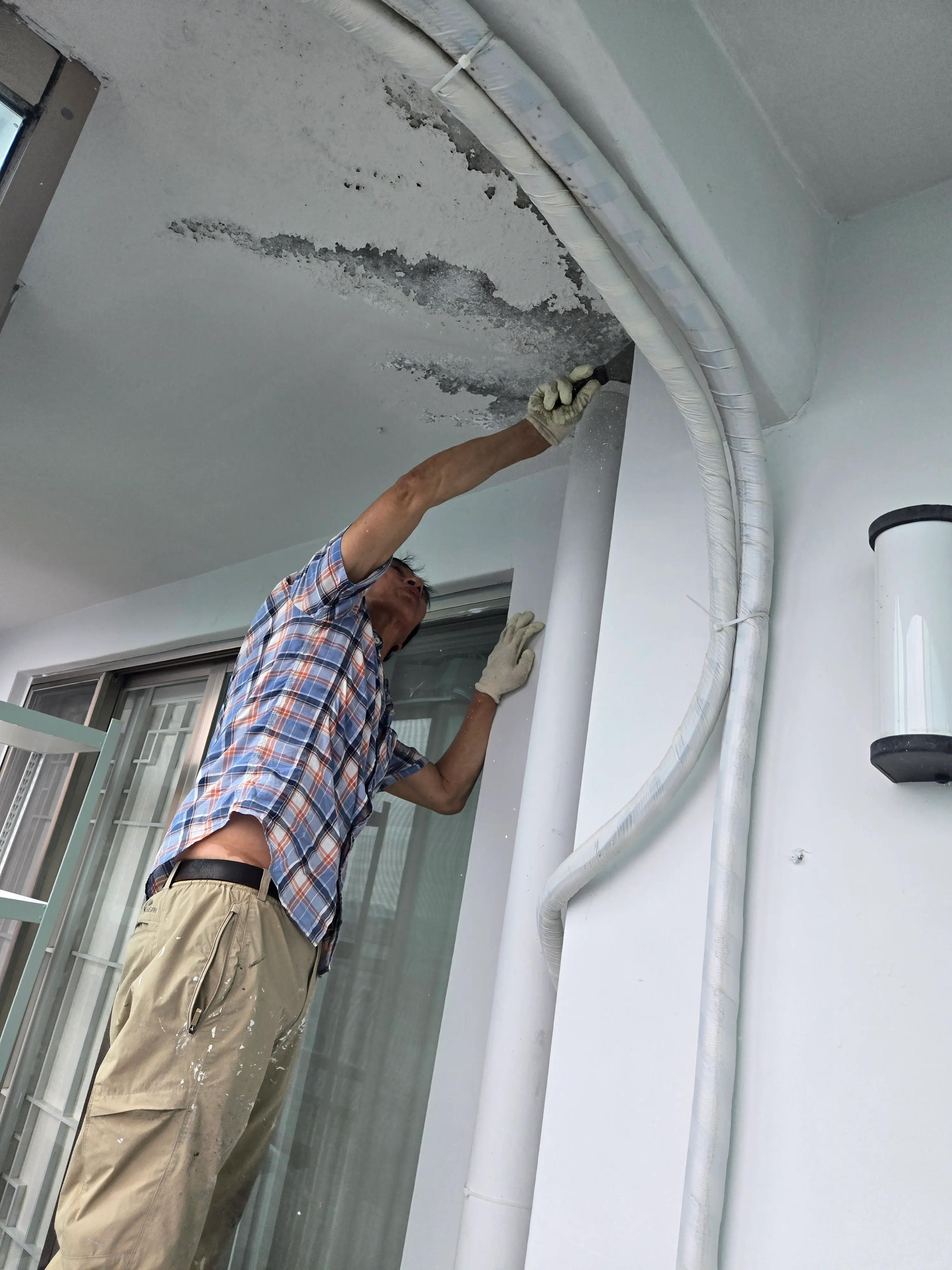 페인트 재도장 시공 작업 사진 5