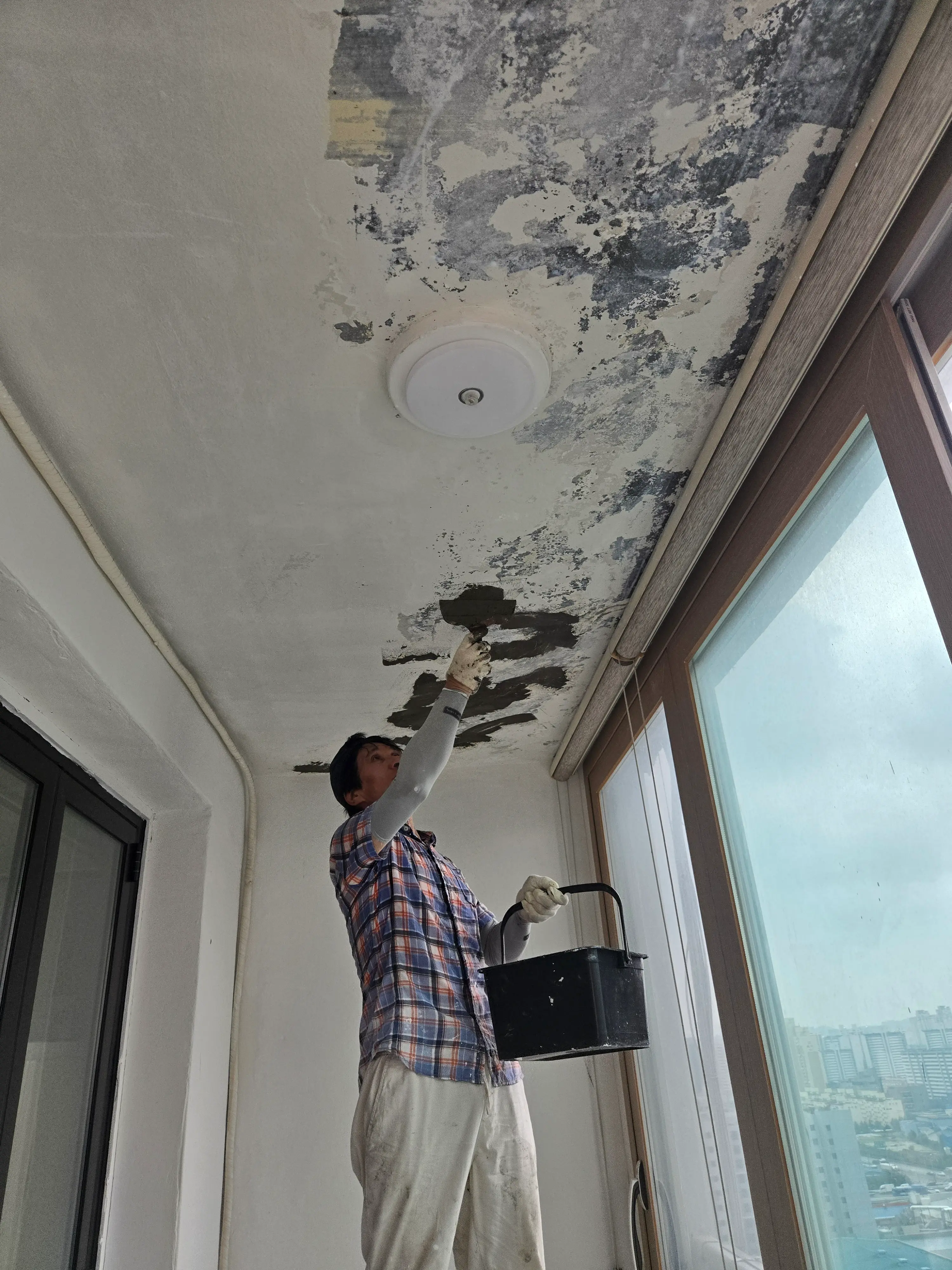 페인트 재도장 시공 작업 사진 9