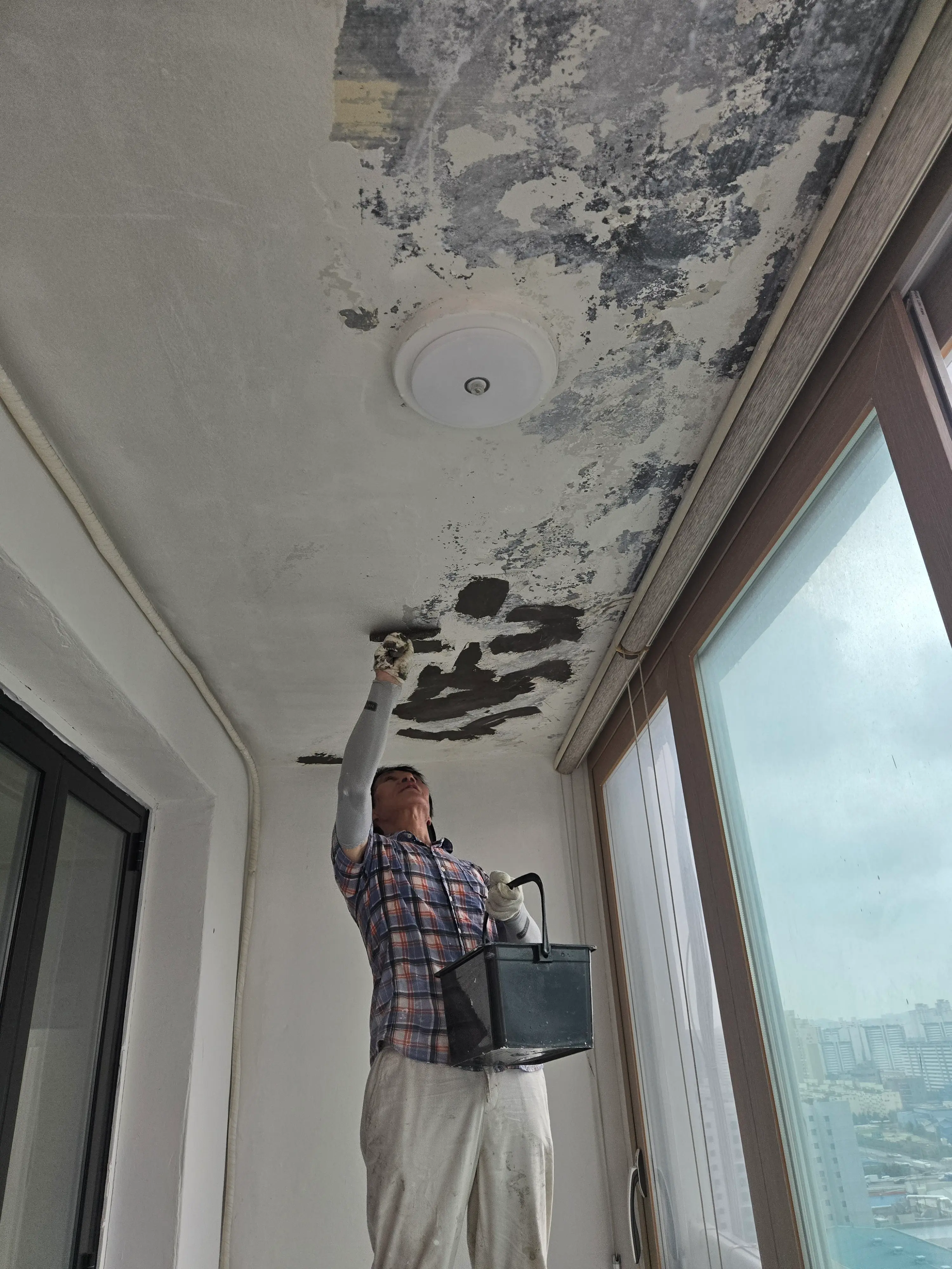 페인트 재도장 시공 작업 사진 10