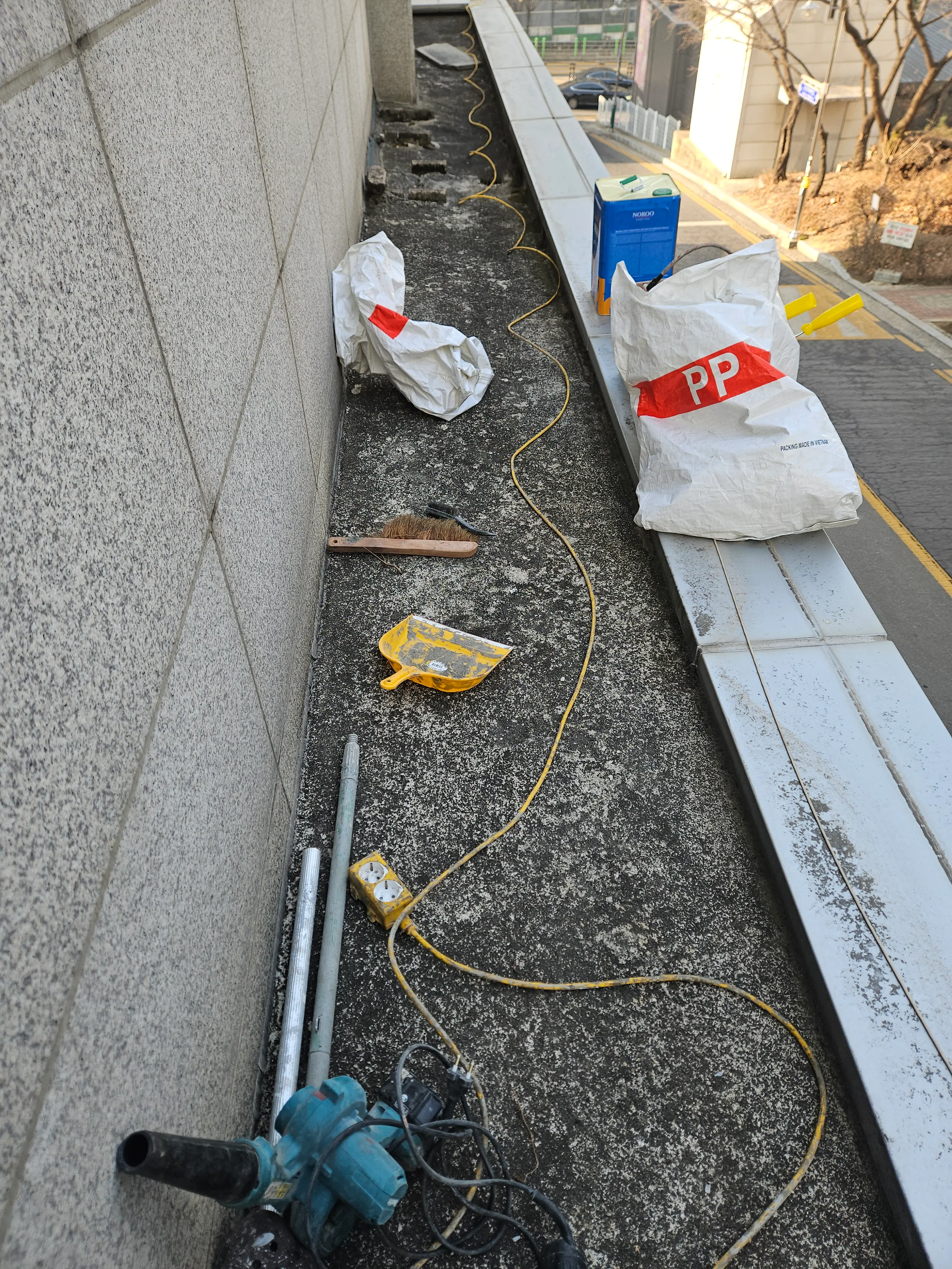 옥상 방수 시공 작업 사진 8