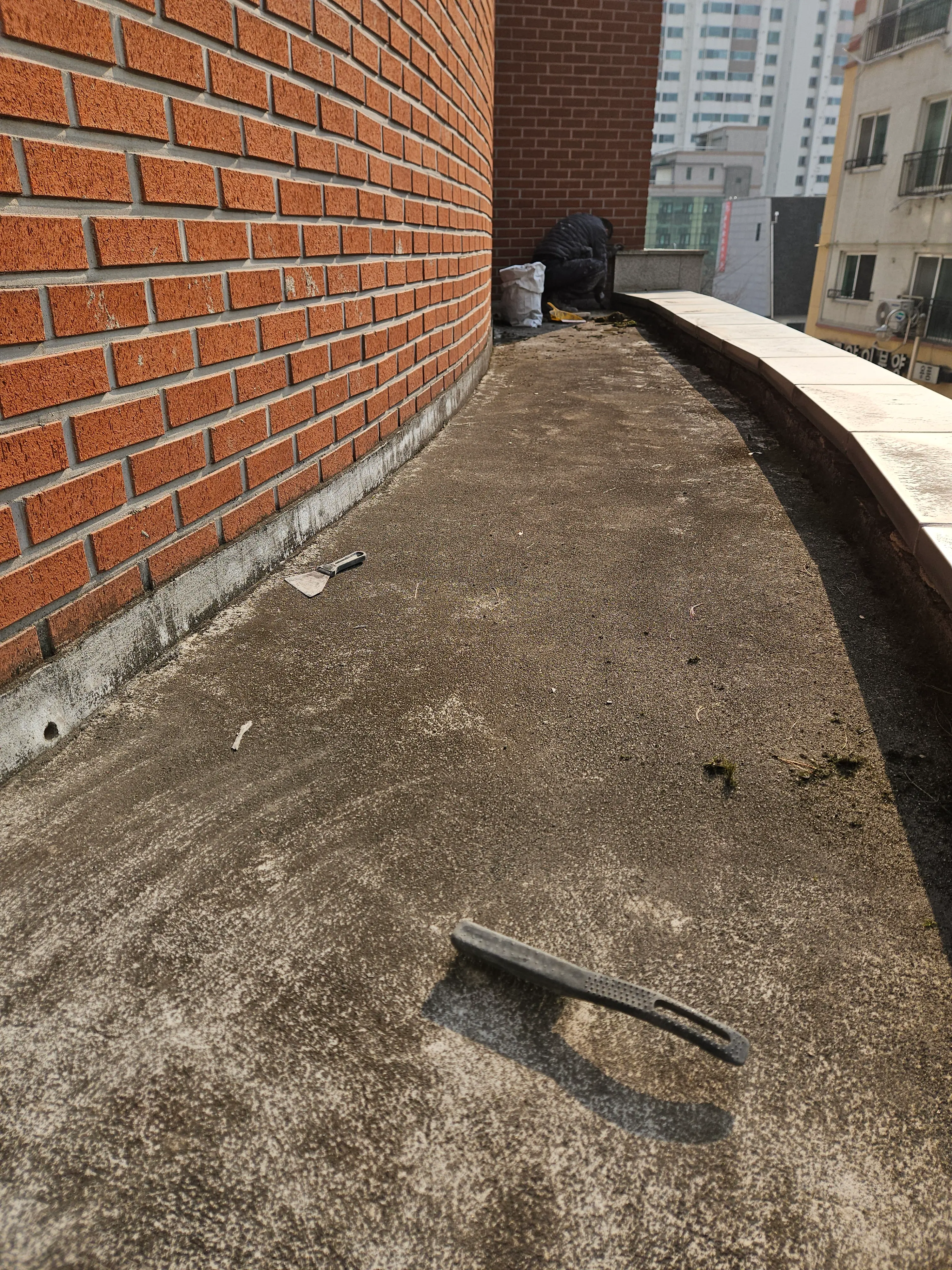 옥상 방수 시공 작업 사진 9