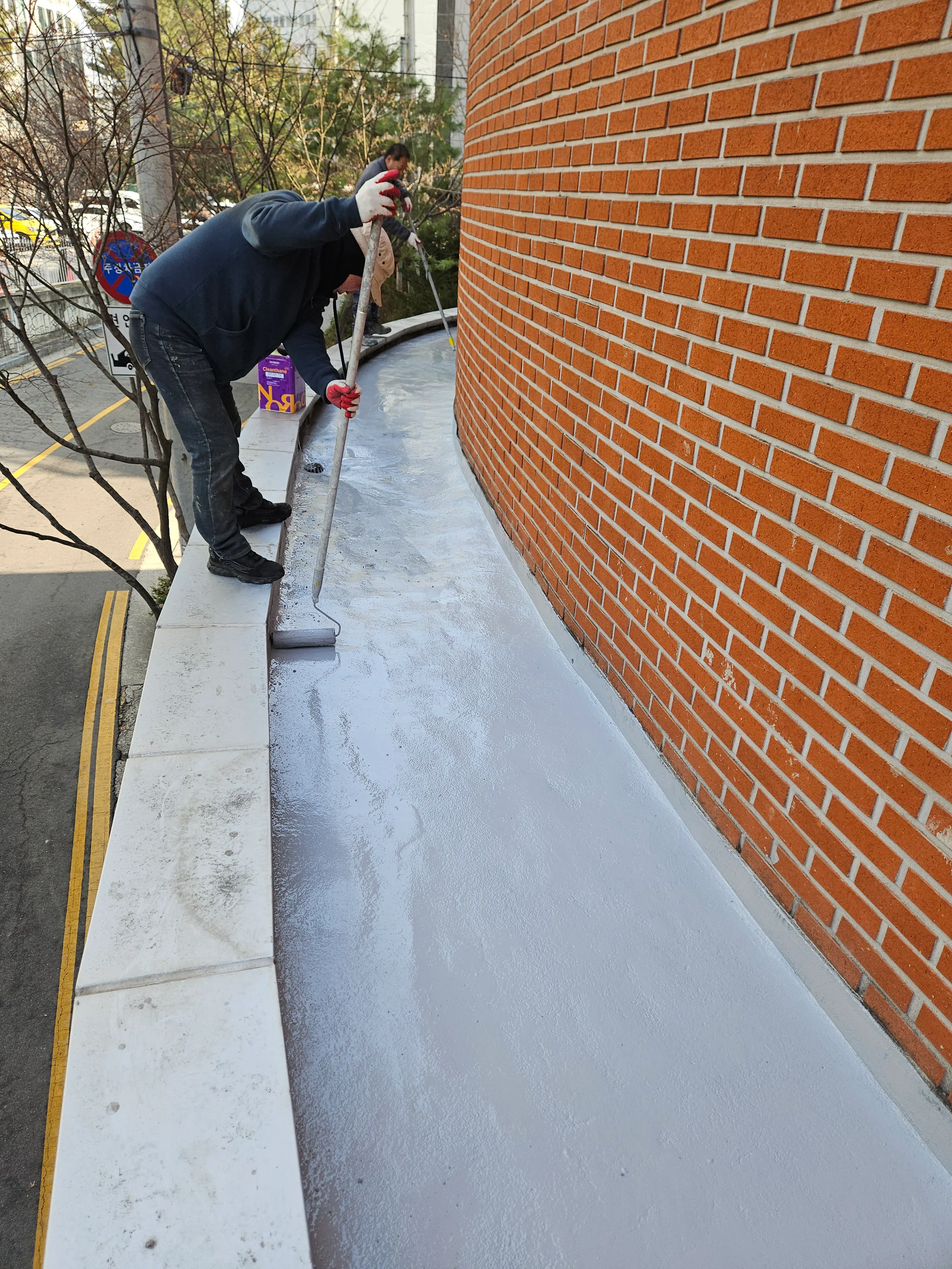 옥상 방수 시공 작업 사진 14